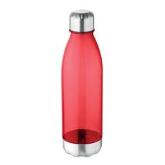 Vue Bouteille en Tritan 600ml - Aspen de couleur rouge| Krokrodeal