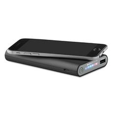 Vue Powerbank sans fil 8000 mAh - Vigor de couleur noir| Krokrodeal