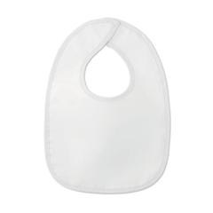 Vue Bavoir pour bébé - Epi de couleur blanc| Krokrodeal