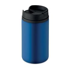 Vue Mug double paroi 250 ml - Falun de couleur bleu| Krokrodeal