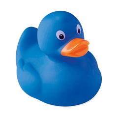 Vue Canard en PVC. - Duck de couleur bleu| Krokrodeal