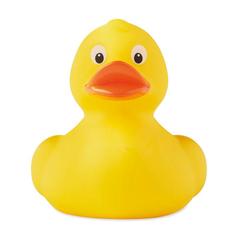 Vue Canard en PVC. - Duck de couleur jaune| Krokrodeal