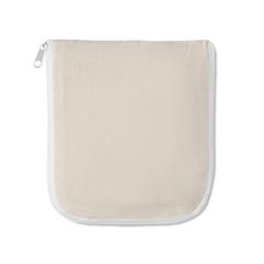 Vue Sac shopping pliable en coton - Foldy cotton de couleur blanc| Krokrodeal