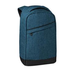 Vue Sac à dos antivol - Berlin de couleur bleu| Krokrodeal
