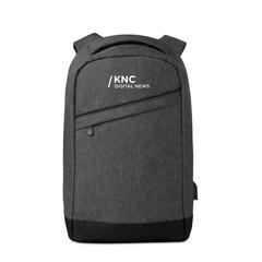 Vue Sac à dos antivol - Berlin de couleur noir| Krokrodeal