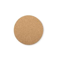 Vue Sous-verres ronds en liege - Bierpon de couleur marron| Krokrodeal
