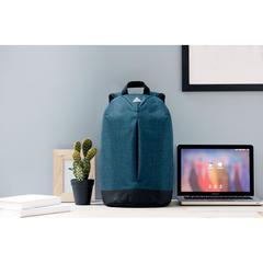 Vue Sac à Dos antivol - Milano de couleur bleu| Krokrodeal