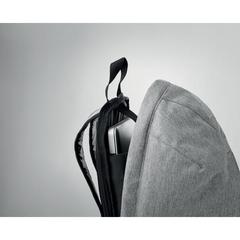 Vue Sac à Dos antivol - Milano de couleur gris| Krokrodeal