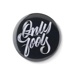 Vue Pins (petit) insert papier - Small pin de couleur gris| Krokrodeal