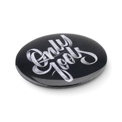 Vue Magnet en métal et décapsuleur - Pin opener de couleur gris| Krokrodeal
