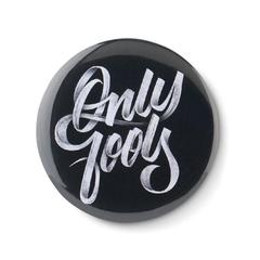 Vue Pins en métal avec miroir - Mirror de couleur gris| Krokrodeal