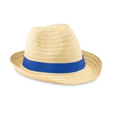 Vue Chapeau de paille - Boogie de couleur bleu| Krokrodeal