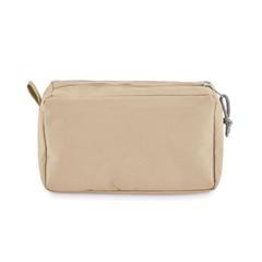 Vue Trousse de toilette sans PVC - New & smart de couleur marron| Krokrodeal