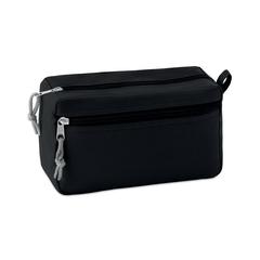 Vue Trousse de toilette sans PVC - New & smart de couleur noir| Krokrodeal