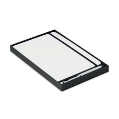Vue Carnet A5 et stylo assorti - Neilo set de couleur blanc| Krokrodeal
