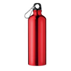 Vue Bouteille en aluminium 750 ml - Big moss de couleur rouge| Krokrodeal