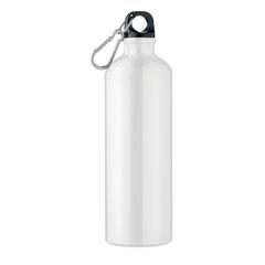 Vue Bouteille en aluminium 750 ml - Big moss de couleur blanc| Krokrodeal