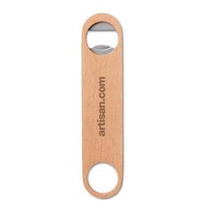 Vue Décapsuleur en bois - Canopy de couleur marron| Krokrodeal