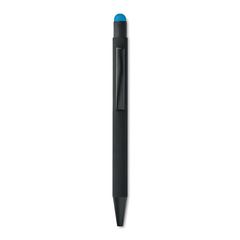 Vue Stylo stylet en aluminium - Negrito de couleur bleu| Krokrodeal