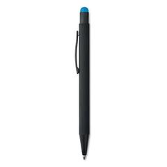 Vue Stylo stylet en aluminium - Negrito de couleur bleu| Krokrodeal