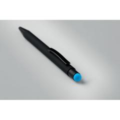 Vue Stylo stylet en aluminium - Negrito de couleur bleu| Krokrodeal