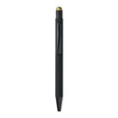 Vue Stylo stylet en aluminium - Negrito de couleur jaune| Krokrodeal