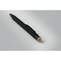 Vue Stylo stylet en aluminium - Negrito de couleur jaune| Krokrodeal