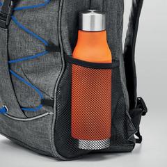 Vue Sac à dos avec cordelette - Glow monte lema de couleur bleu| Krokrodeal
