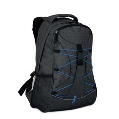 Vue Sac à dos avec cordelette - Glow monte lema de couleur bleu| Krokrodeal