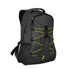 Vue Sac à dos avec cordelette - Glow monte lema de couleur vert| Krokrodeal