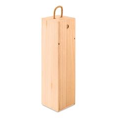 Coffret bouteille en bois - Vinbox publicitaire pas cher