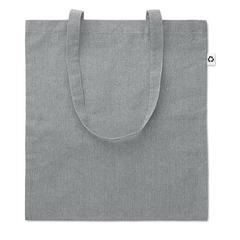 Vue Sac shopping 2 tons 140gr - Cottonel duo de couleur gris| Krokrodeal