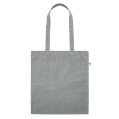 Vue Sac shopping 2 tons 140gr - Cottonel duo de couleur gris| Krokrodeal