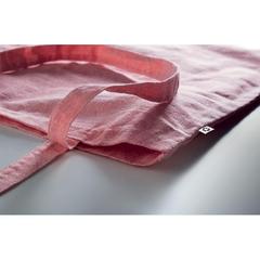 Vue Sac shopping 2 tons 140gr - Cottonel duo de couleur rouge| Krokrodeal