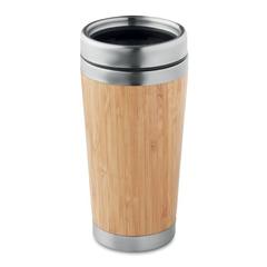 Gourde double paroi Bambou 400ml - Rodeodrive+ publicitaire pas cher
