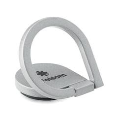 Vue Anneau de support téléphone - Drop ring de couleur gris| Krokrodeal