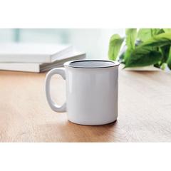 Vue Mug céramique Subli 240ml. - Tweenies sublim de couleur noir| Krokrodeal