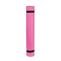 Vue Tapis de yoga avec pochette. - Yogi de couleur rose| Krokrodeal