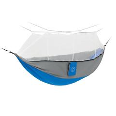 Vue Hamac avec moustiquaire - Jungle plus de couleur bleu| Krokrodeal