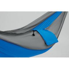 Vue Hamac léger et pliable - Jungle de couleur bleu| Krokrodeal