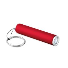 Vue Lampe torche en plastique. - Sanlight de couleur rouge| Krokrodeal