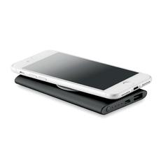 Vue Powerbank sans fil 4000mAh. - Power&wireless de couleur noir| Krokrodeal