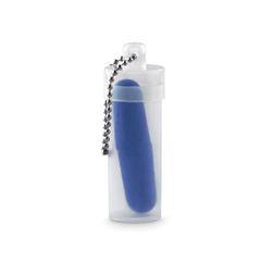 Vue Bouchons d'oreilles - Buds to go de couleur bleu| Krokrodeal