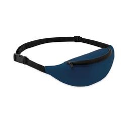 Vue Sac banane en polyester 210D - Parkbag de couleur bleu| Krokrodeal