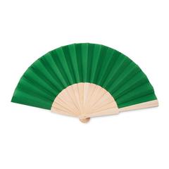 Vue Eventail manuel. - Fanny wood de couleur vert| Krokrodeal