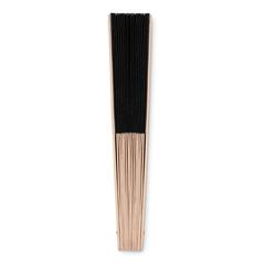 Vue Eventail manuel. - Fanny wood de couleur noir| Krokrodeal