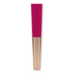 Vue Eventail manuel. - Fanny wood de couleur rose| Krokrodeal