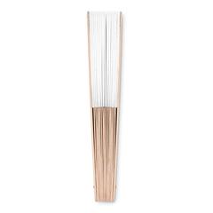 Vue Eventail manuel. - Fanny wood de couleur blanc| Krokrodeal
