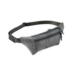 Vue Sac Banane. - Hikebag de couleur gris| Krokrodeal