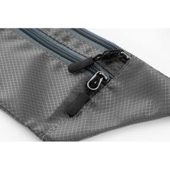 Vue Sac Banane. - Hikebag de couleur gris| Krokrodeal